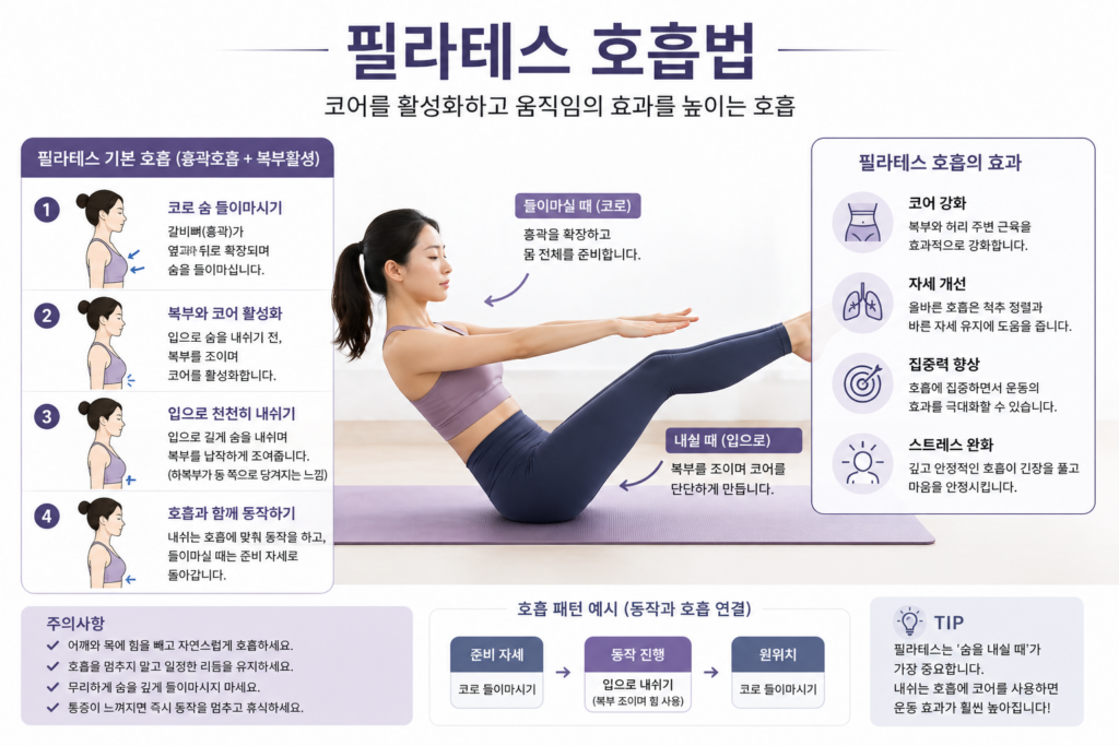 필라테스 호흡법